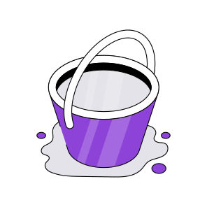 Basket, Bucket, Pail, Household Utensil, Accessory  icon
