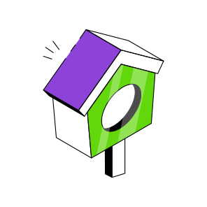 Birdhouse, Nest, Aviary, Shed, Residence  icon