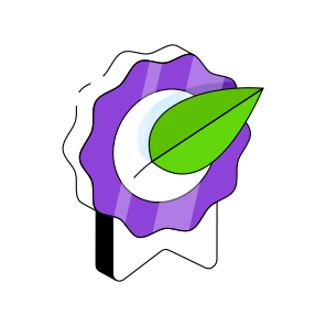 Eco Badge, Eco Sticker, Eco Coupon, Eco Label, Ecology Sticker  icon