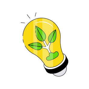 Eco Idea, Innovation, Bright Idea, Creative Idea, Big Idea,  icon