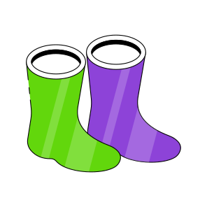 Long Shoes, Long Boots, Footwear, Footgear, Footpiece,  icon