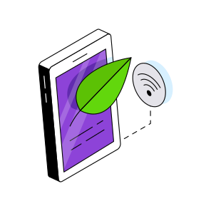 Mobile Leaf, Mobile Eco, Mobile Ecology, Eco App, Online Leaf icon