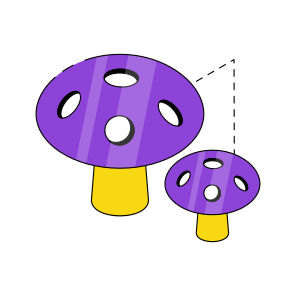 Mushroom, Toadstool, Vegetable, Edible, Veggie icon