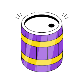 Oil Drum, Oil Cask, Oil Barrel, Petrol Drum, Petroleum icon