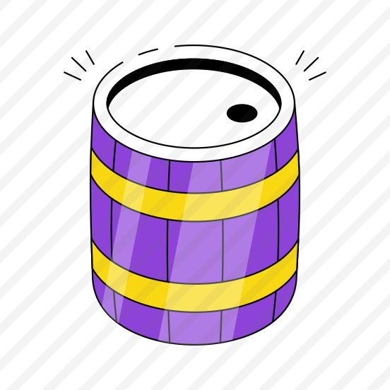 Oil Drum, Oil Cask, Oil Barrel, Petrol Drum, Petroleum preview