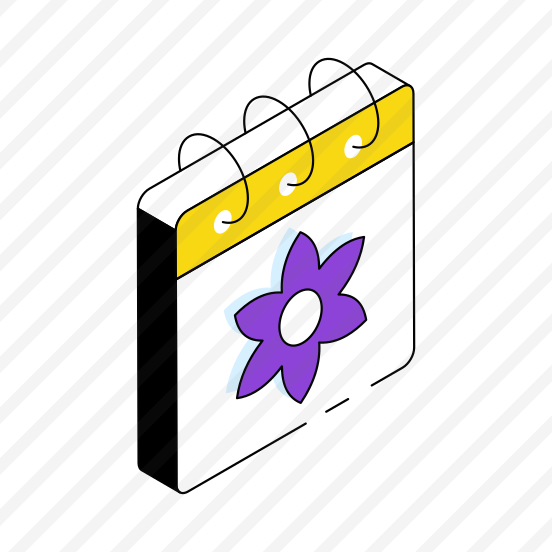 Spring Season, Calendar, Daybook, Almanac, Schedule  preview