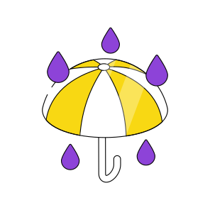Sunshade, Rainshade, Umbrella, Canopy, Bumbershoot  icon