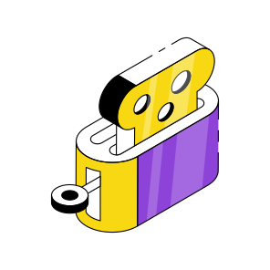 Toaster, Toast Machine, Sandwich Maker, Electronic, Kitchen Appliance  icon