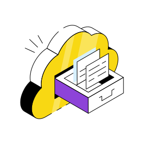 Cloud Drawer, Cloud Files, Cloud Doc, Cloud Document, Cloud Archive,  icon