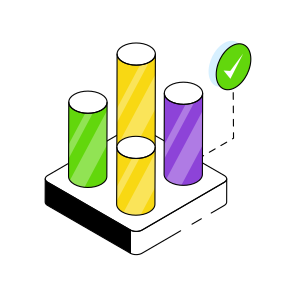Column Chart, Column Graph, Data Analysis, Infographic, Statistics,  icon