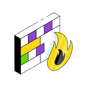 Firewall, Burning, Combustion, Flame, Fire icon