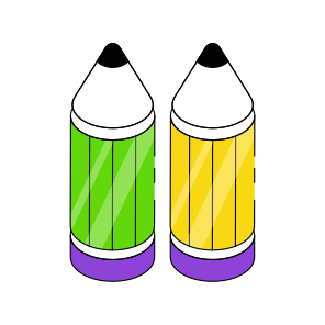 Pencils, Writing Tool, Stationery, Edit Tool, Office Supplies icon
