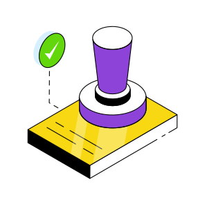 Stamp Paper, Stamp Document, Verified Paper, Verified Document, Approved Paper icon