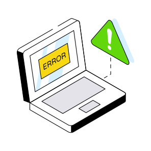 System Error, System Alert, Warning, Caution, Exclamation icon