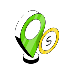 Bank Location, Financial Location, Direction, Gps, Navigation,  icon