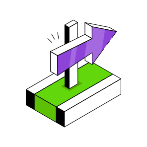 Direction Board, Forward Roadboard, Signboard, Info Board, Guideboard  icon
