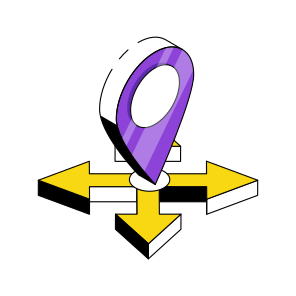 Directional Arrows, Navigation Arrows, Pointing Arrows, Arrowheads, Location Direction icon