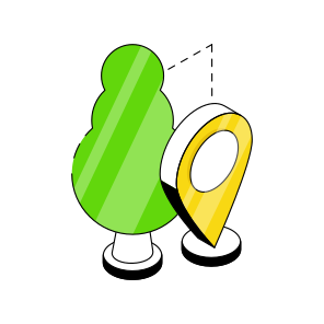 Forest Location, Direction, Gps, Navigation, Geolocation  icon