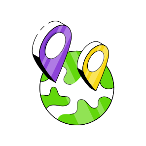 Global Location, Global Direction, Navigation, Geolocation, Gps  icon