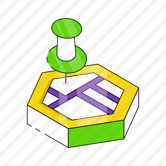 Location Pointer, Placeholder, Location Pin, Direction Pin, Gps preview