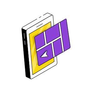 Mobile Map, Mobile Location, Mobile Direction, Gps, Mobile Navigation,  icon