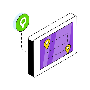 Mobile Route, Mobile Location, Mobile Direction, Gps, Location App,  icon