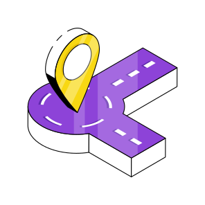 Road Location, Direction, Gps, Navigation, Geolocation  icon