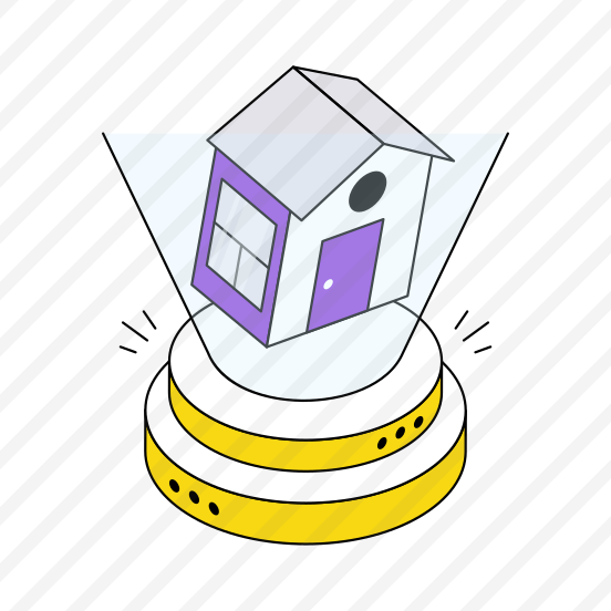 Home Hologram, House, Homestead, Accommodation, Residence preview