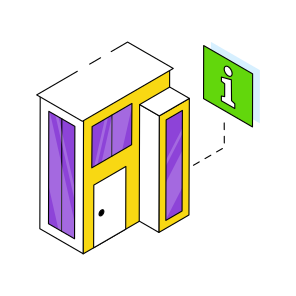 Home Info, Home Information, Property Information, Estate Information, Building  icon