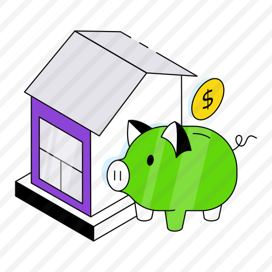 Home Savings, House Savings, Property Savings, Money Accumulation, Real Estate Savings, preview