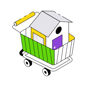 Home Shopping, House Shopping, Buy Home, Purchase Home, Commercial icon