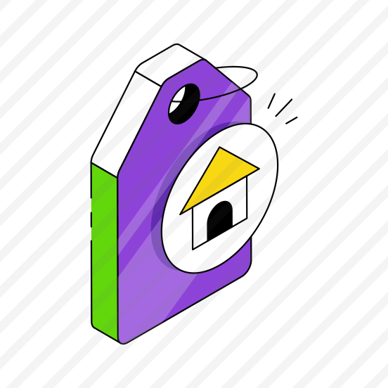 Home Tag, Property Tag, Property Label, Estate Tag, House Tag preview