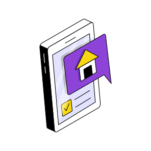 Mobile Property Chat, Mobile Communication, Mobile Message, Mobile Text, Mobile Conversation icon