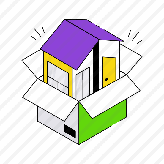 Model Home, Model House, Home Parcel, Home Package, Home Carton,  preview