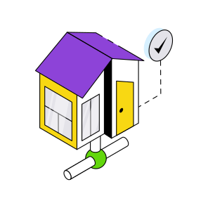 Network Home, Network House, Homestead, Accommodation, Residence icon
