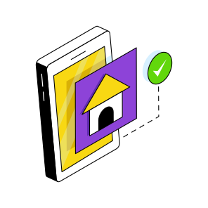 Online Property, Online House, Online Home, Online Real Estate, Real Estate App icon