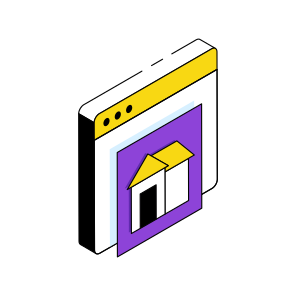 Online Property, Online House, Online Home, Online Real Estate, Real Estate Website, icon