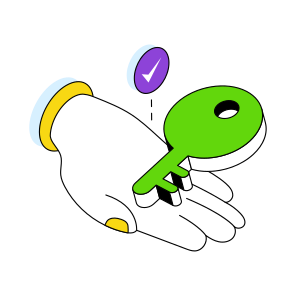 Ownership, Giving Key, Access, Home Key, House Key icon