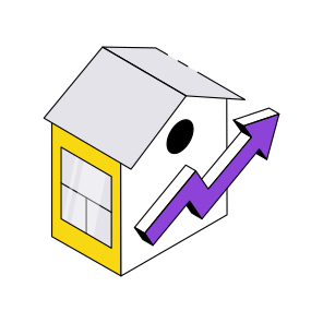 Real Estate Value, Home Growth, House Value, Property Value, Home Growth  icon