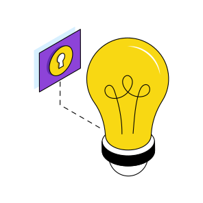 Secure Idea, Innovation, Idea Security, Creative Idea, Creativity  icon