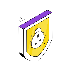 Bug Security, Bug Protection, Bug Safety, Secure Bug, Virus Security  icon