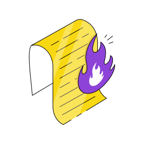 File Burning, Data Burning, Data Combustion, Document Burning, Doc Burning  icon
