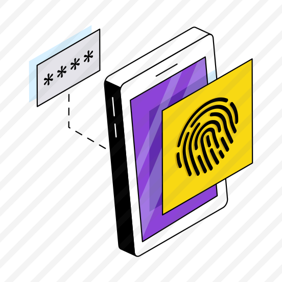 Mobile Fingerprint, Mobile Thumbprint, Mobile Biometric Access, Biometric Lock, Fingerprint Lock preview