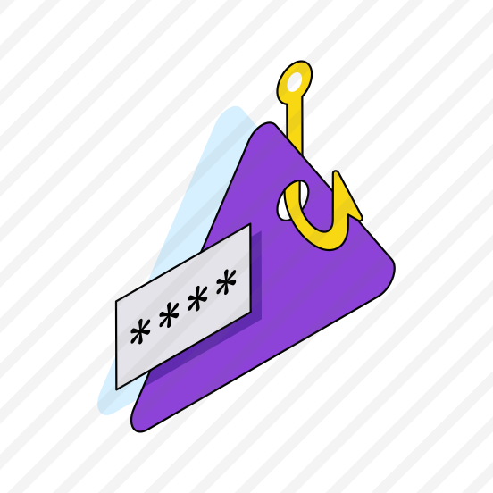 Password Phishing, Password Spoofing, Cybercrime, Passcode Hacking, Cyberattack preview