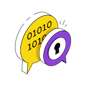 Secure Binary Chat, Encrypted Chat, Encrypted Message, Chat Security, Chat Protection  icon