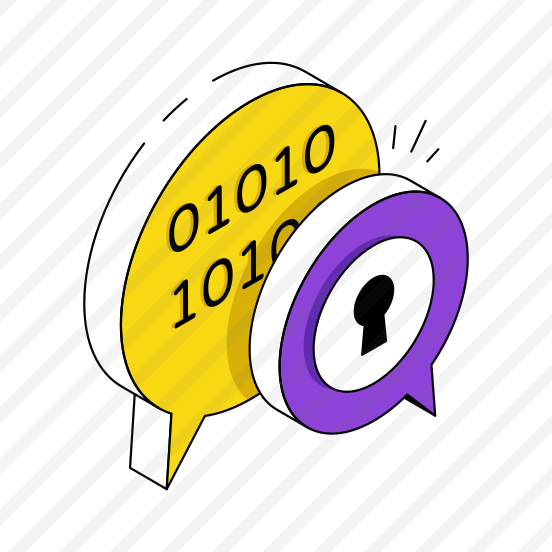 Secure Binary Chat, Encrypted Chat, Encrypted Message, Chat Security, Chat Protection  preview