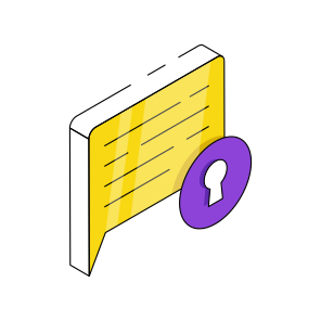 Secure Chat, Encrypted Chat, Encrypted Message, Chat Security, Chat Protection  icon