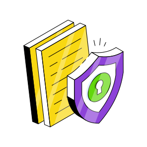 Secure File, Secure Document, Secure Doc, File Security, File Protection,  icon