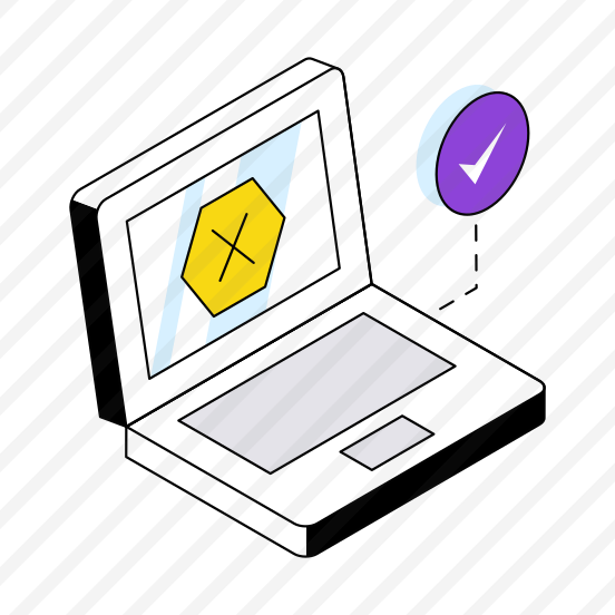 System Block, Screen Block, Wrong System, Block Laptop, Minicomputer  preview