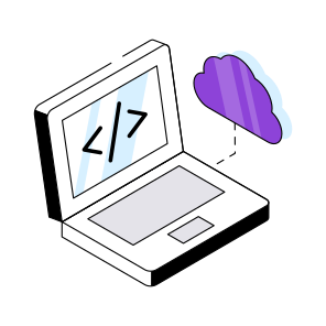 System Coding, System Programming, Software Development, Html Coding, Web Technology icon